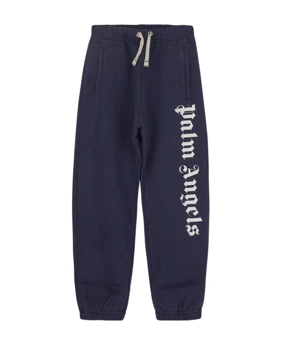 Palm Angels Logo-print Drawstring Track Pants In Black