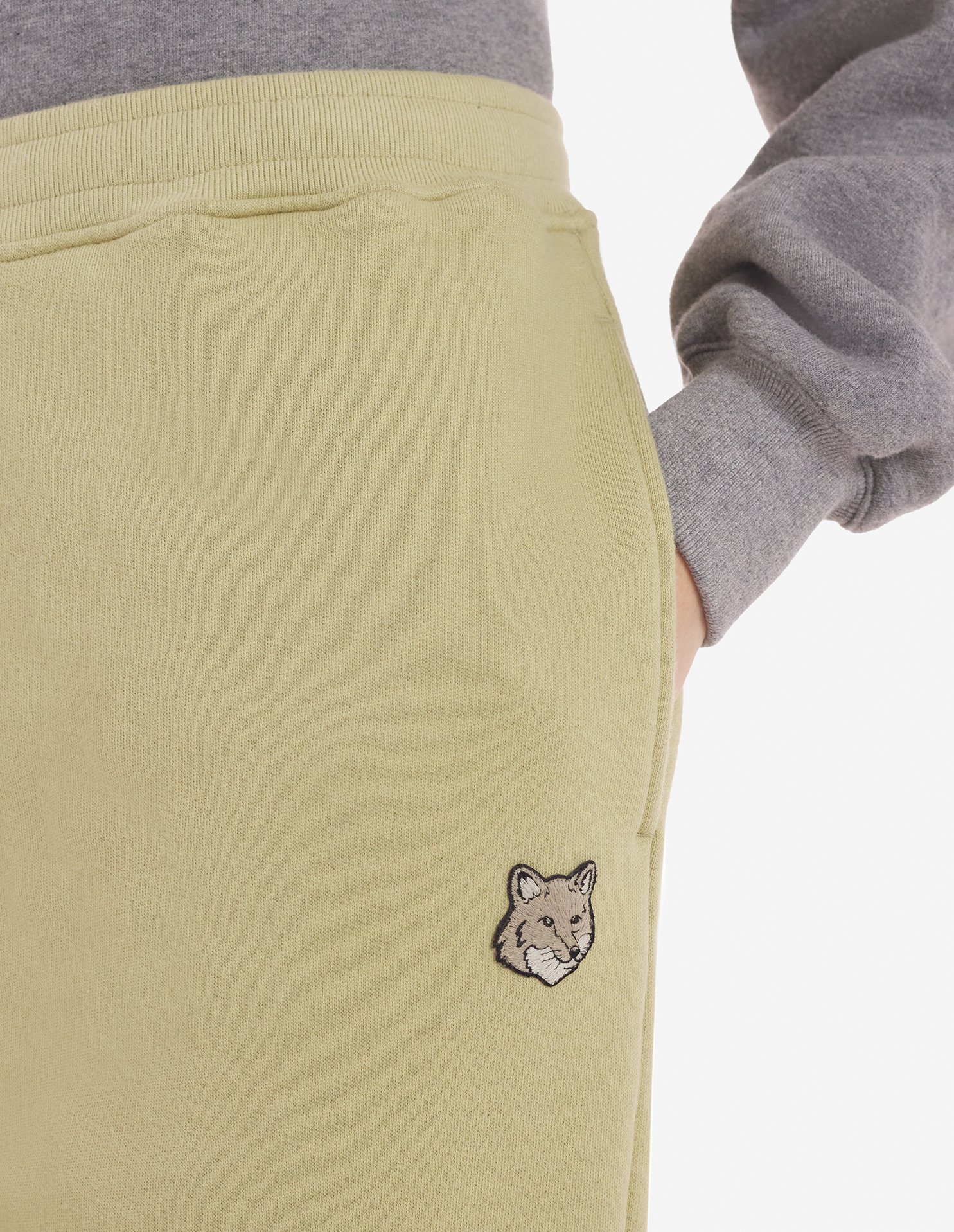 MAISON KITSUNÉ MAISON KITSUNÉ FOX HEAD PATCH TRACK PANTS