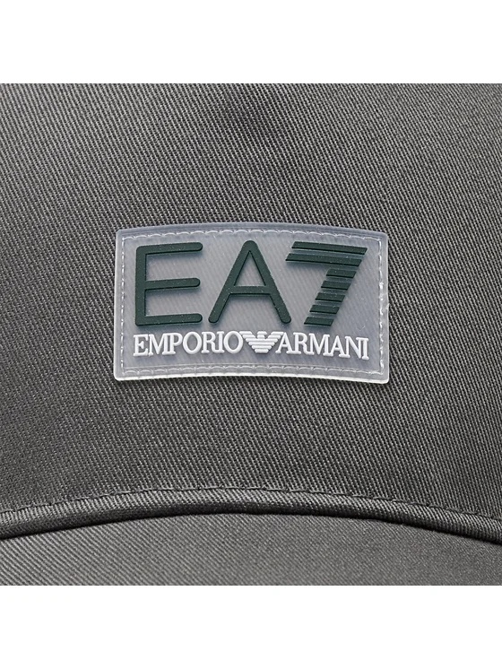 Ea7 Logo Hat In Gray