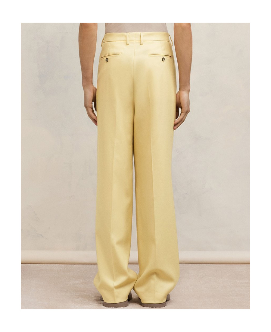 AMI ALEXANDRE MATTIUSSI AMI FLARED STRAIGHT FIT TROUSERS