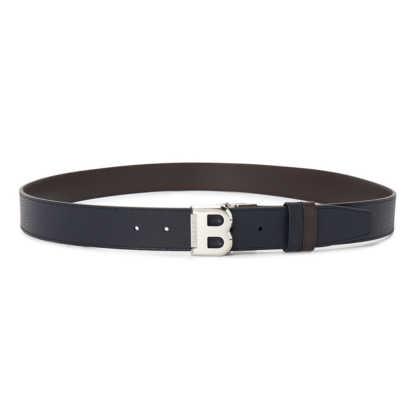 Bally Reversible Belt In Black