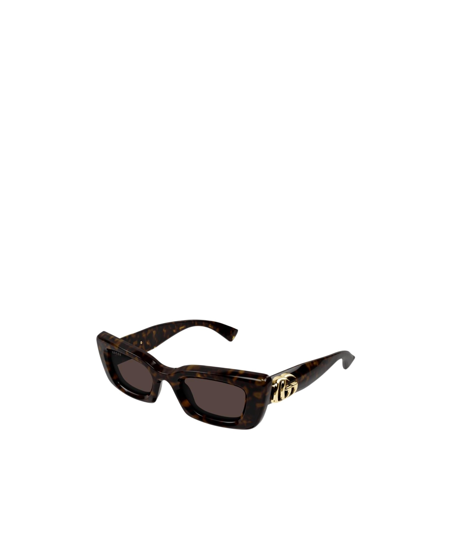 Gucci Eyewear Rectangle-frame Sunglasses In Black