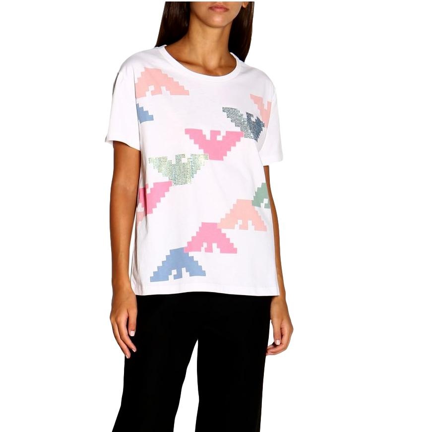 EMPORIO ARMANI ROUND-NECKED LOGO T-SHIRT 