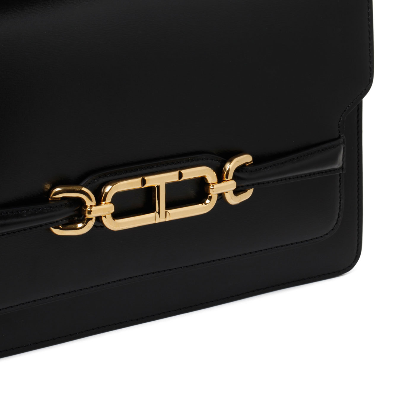 Tom Ford Medium Whitney Leather Shoulder Bag In Black