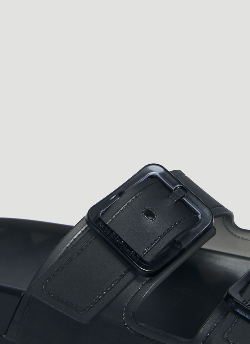 Balenciaga Mallorca Stylish Simplicity Casual Black Slippers