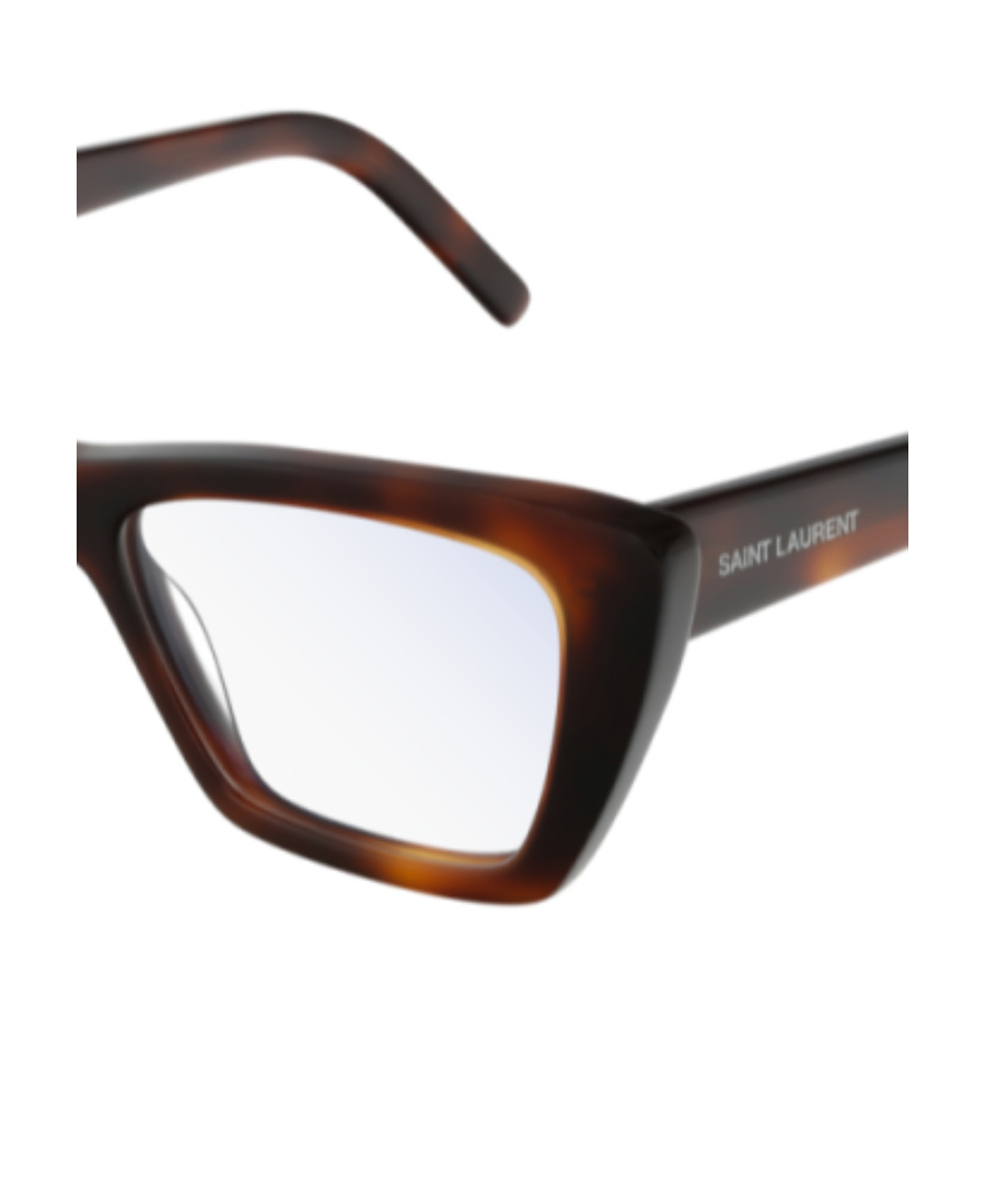 Saint Laurent Logo Flat Light Mirror In Multicolor
