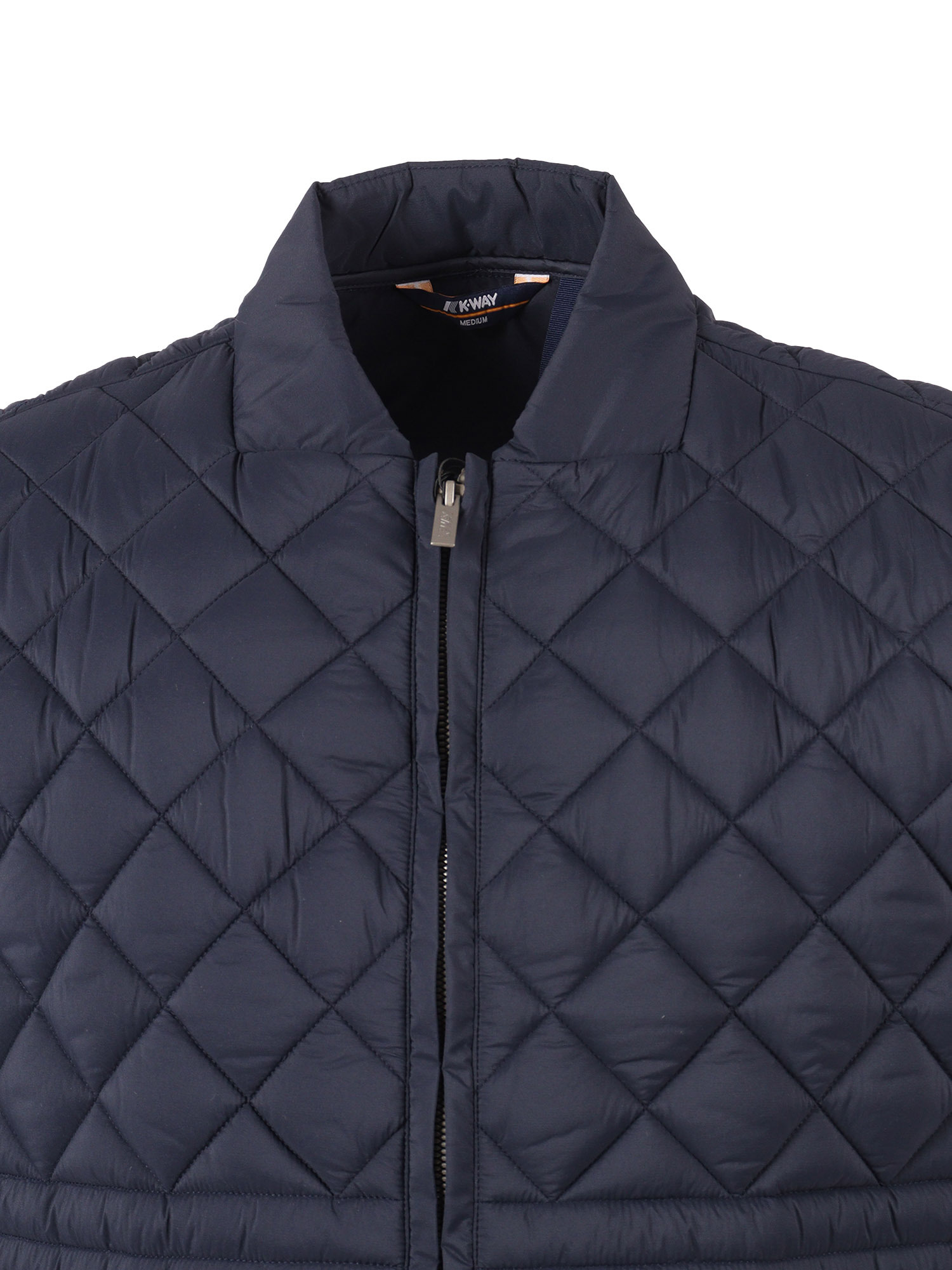 K-way Barnes Quilted Gilet In Blue