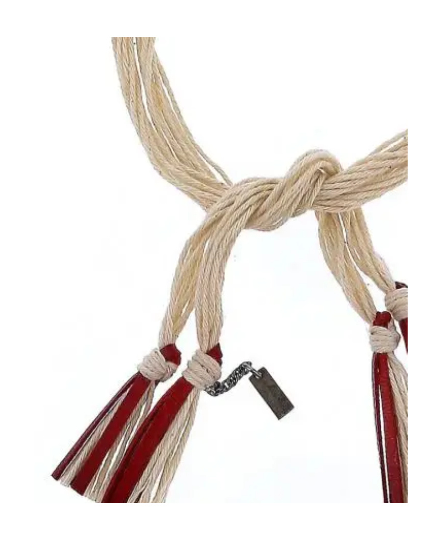 Shop Saint Laurent Colour-block Bracelet In Yellow