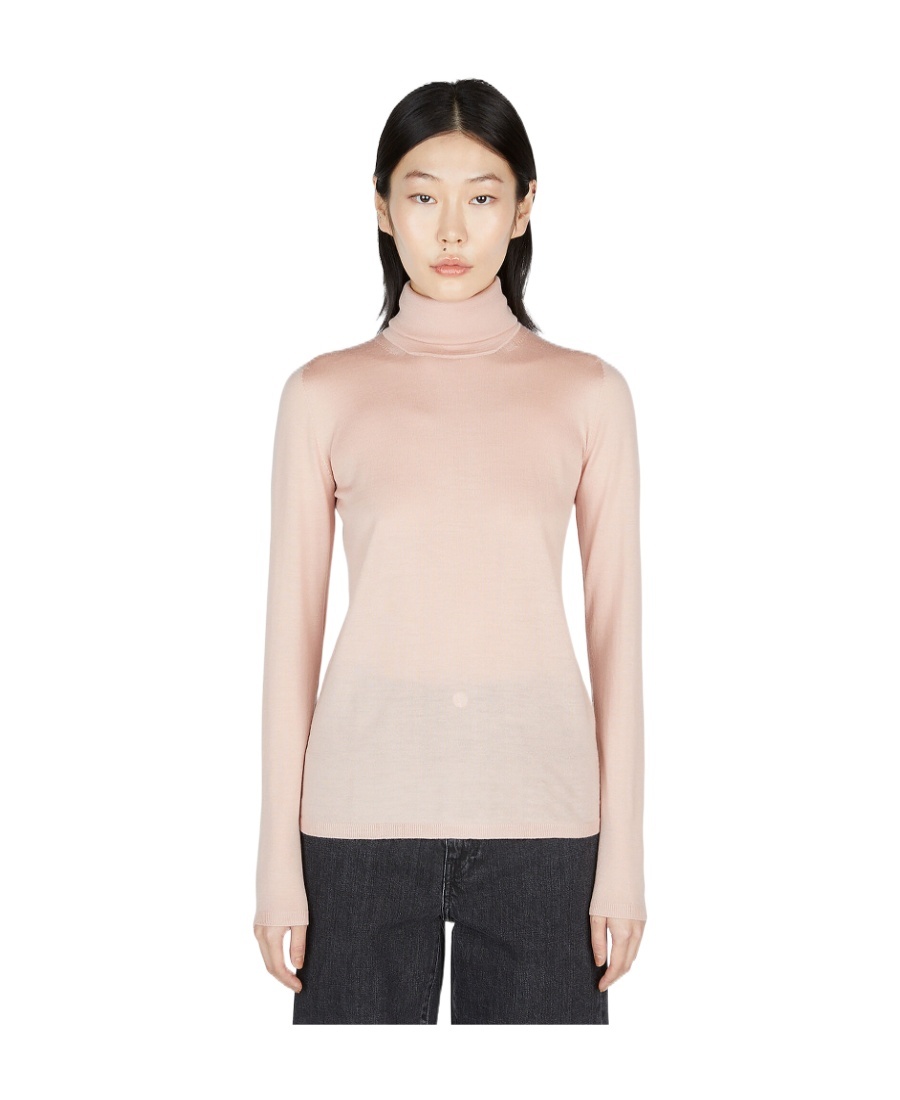 Max Mara Palos Virgin-wool Jumper In Nude