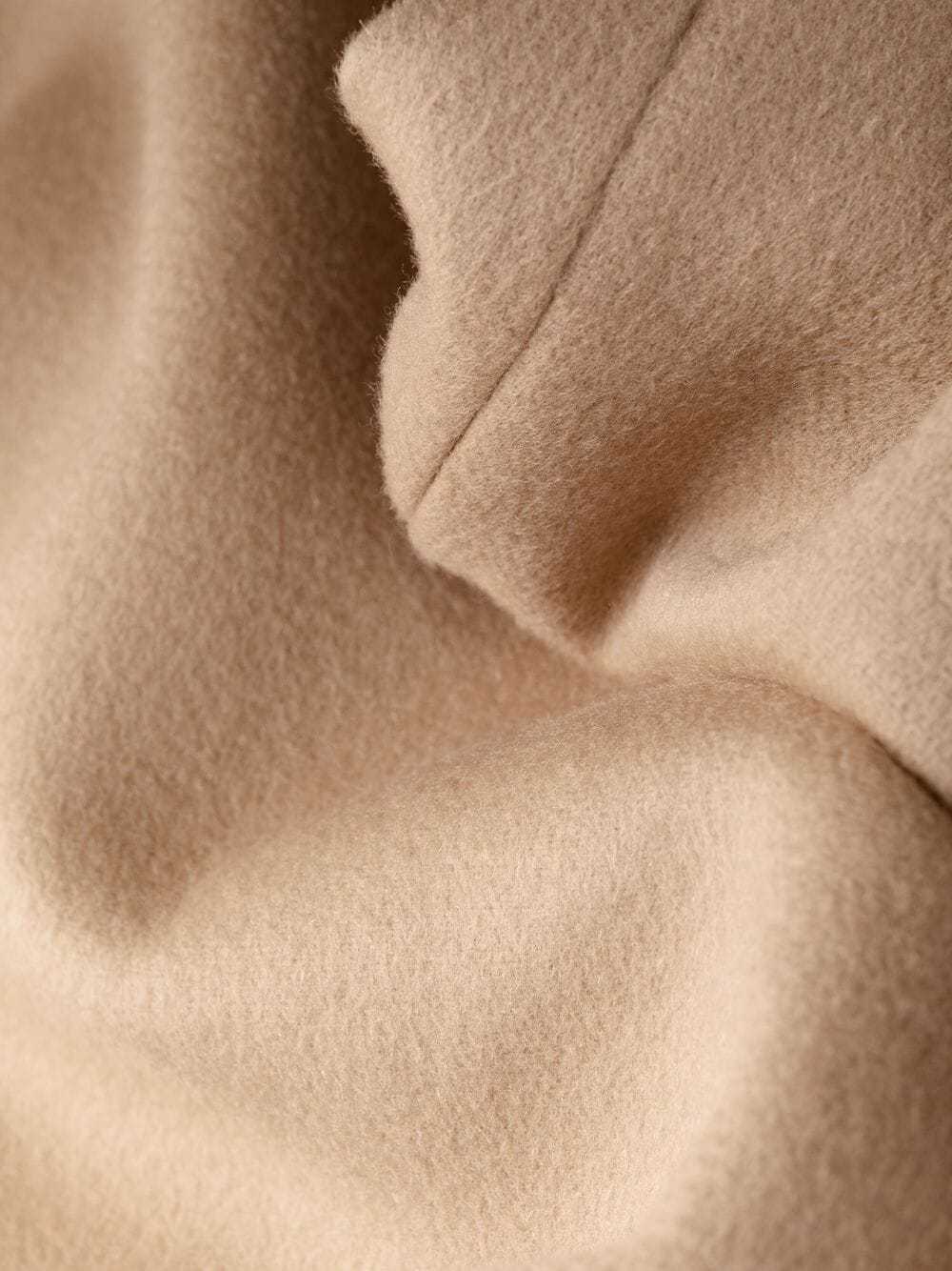 Stella Mccartney Double-breasted Oversized Coat In Nude