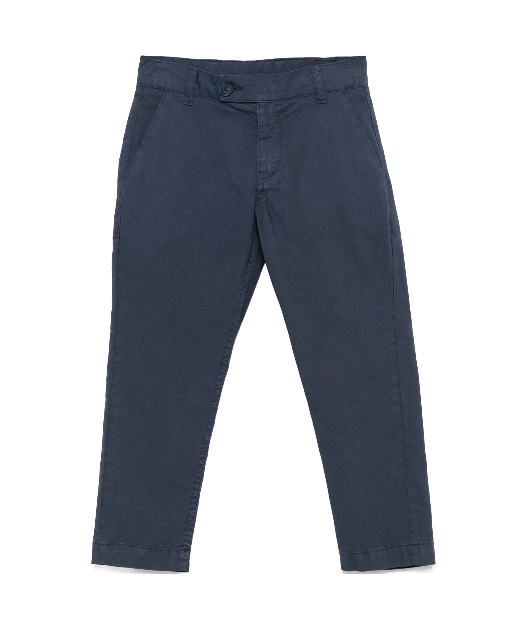 Fay Twill Trousers In Blue