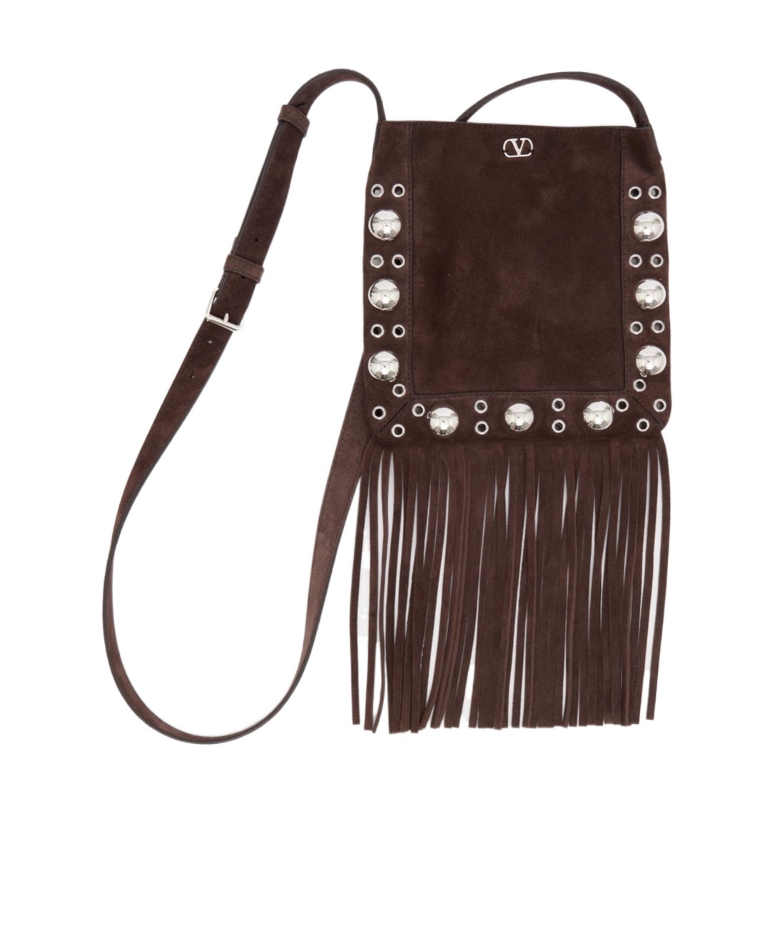 Valentino Small Logo Shoulder Bag In Multicolor