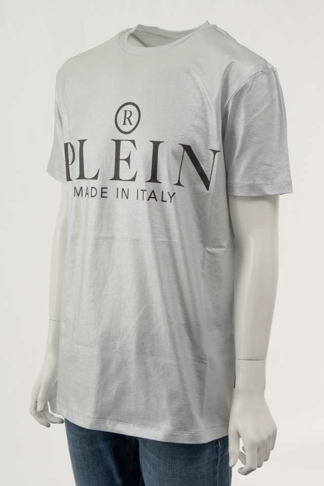 Philipp Plein Iconic Plein Round Neck T-shirt In White