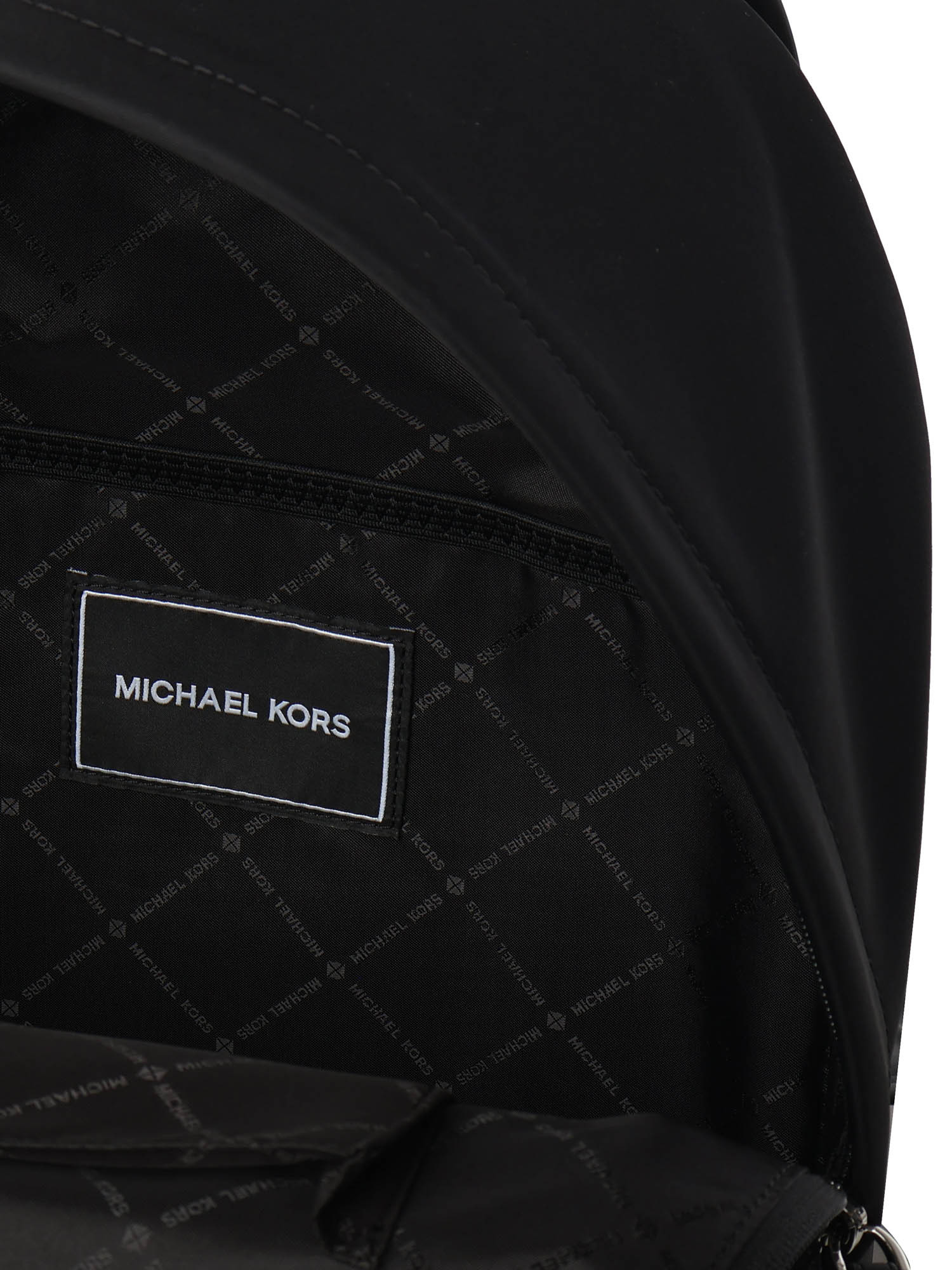 Michael Michael Kors Malone Backpack 13 Recycled Nylon Black In Black