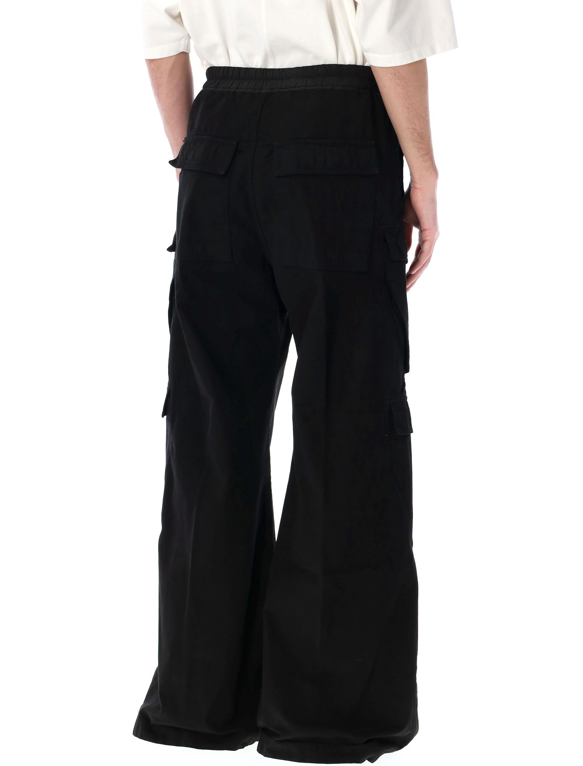 RICK OWENS DRKSHDW ELASTIC WAIST CASUAL PANTS