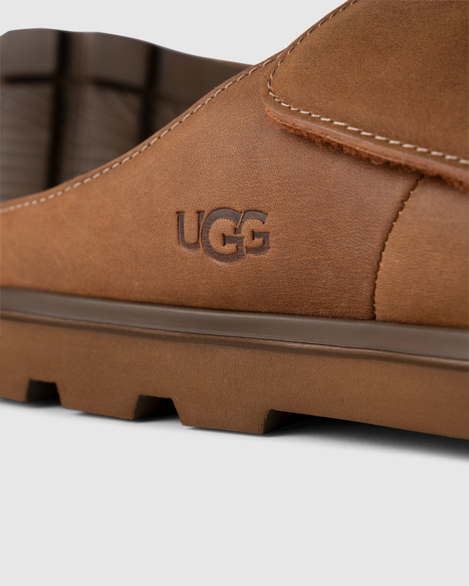Ugg Solano Slide Sandals In Brown