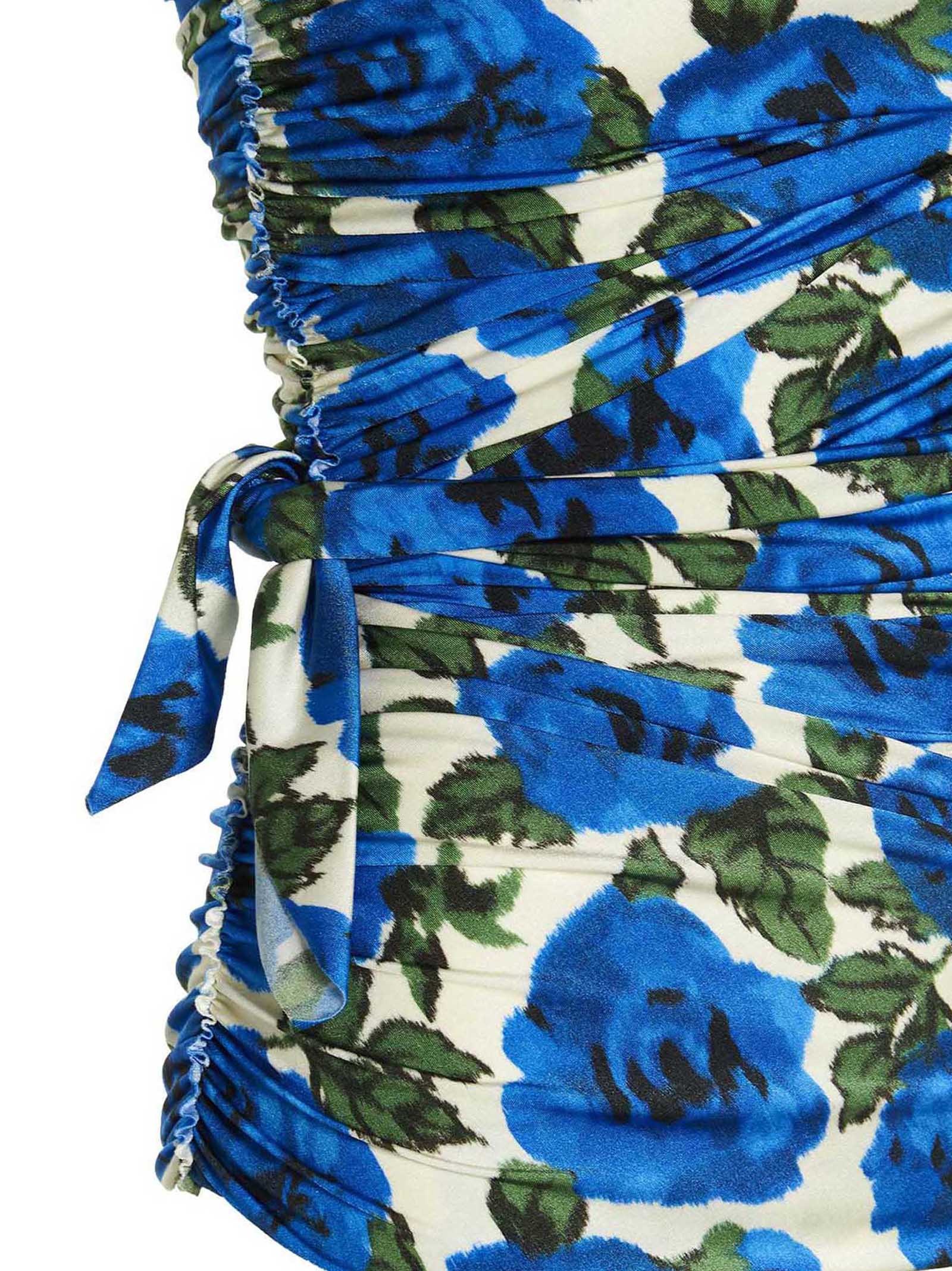 Philosophy Di Lorenzo Serafini Bare-shoulder Blouse In Blue