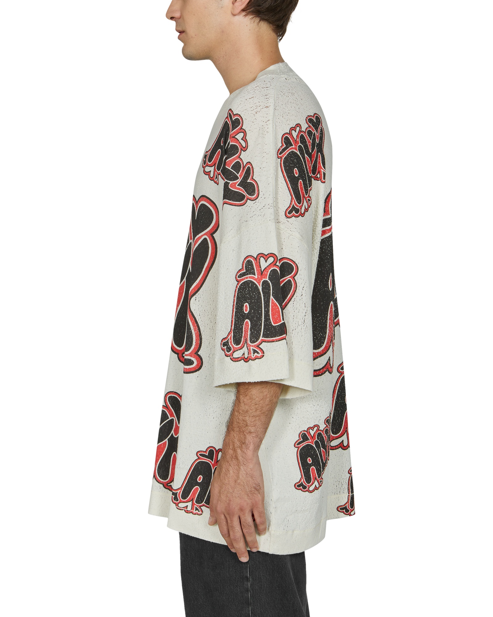 Alyx 1017 9sm Logo Printed Oversize T-shirt In Multicolor