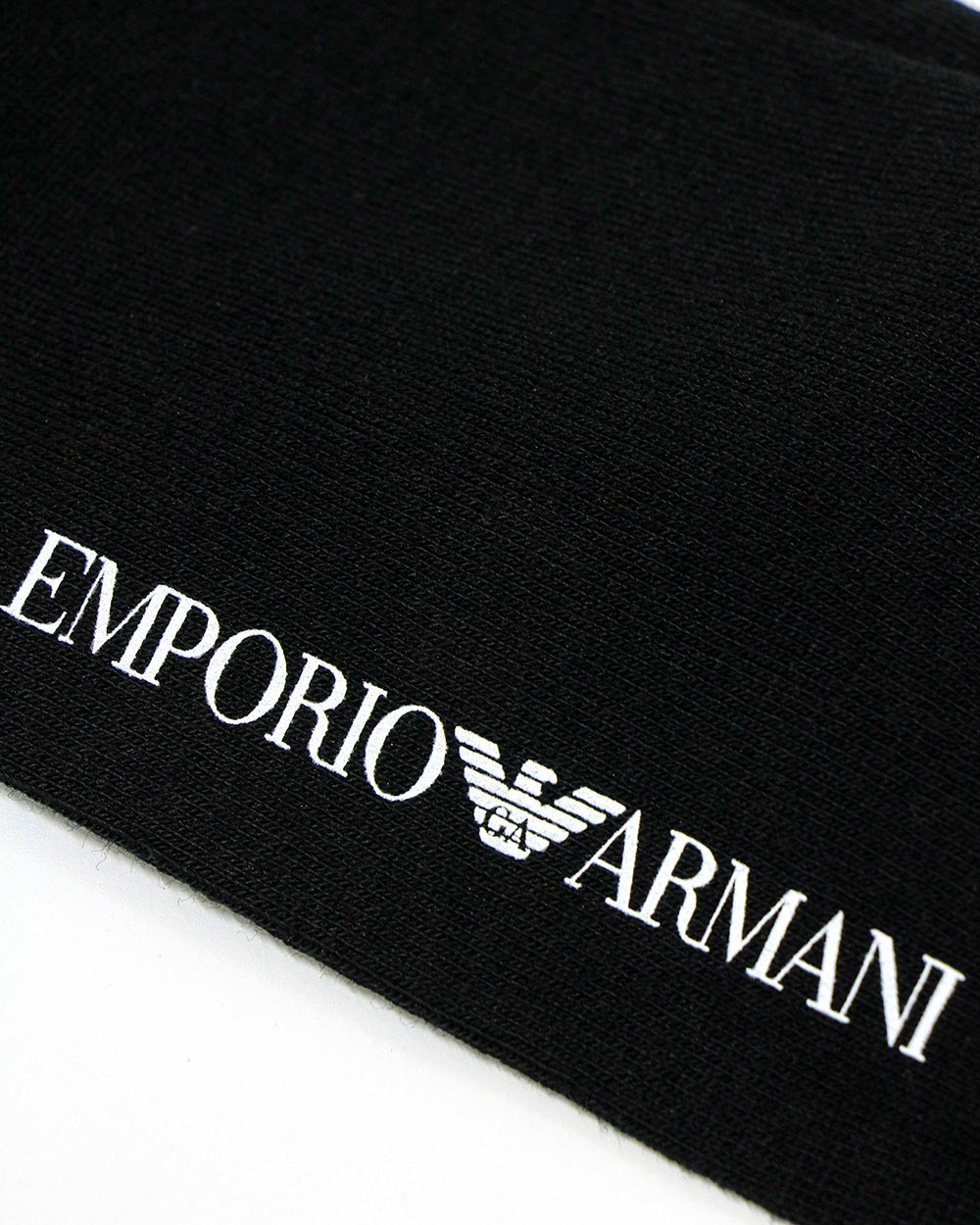 EMPORIO ARMANI LOGO KNITTED SOCKS