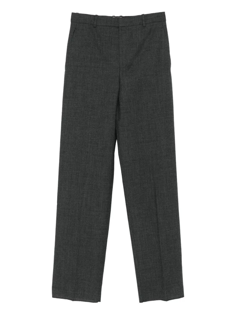 Saint Laurent Belt Loop Casual Pants In Black