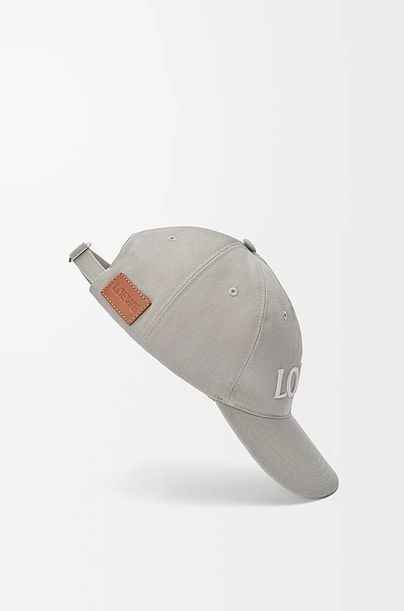 Loewe Bowler Cap In Gray