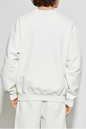 Casablanca Cotton Crew Neck Sweatshirt With Graphic Print