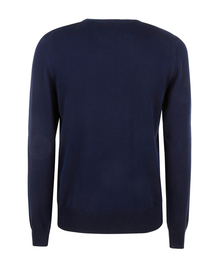 K-way Round Neck Pullover Sweater In Black