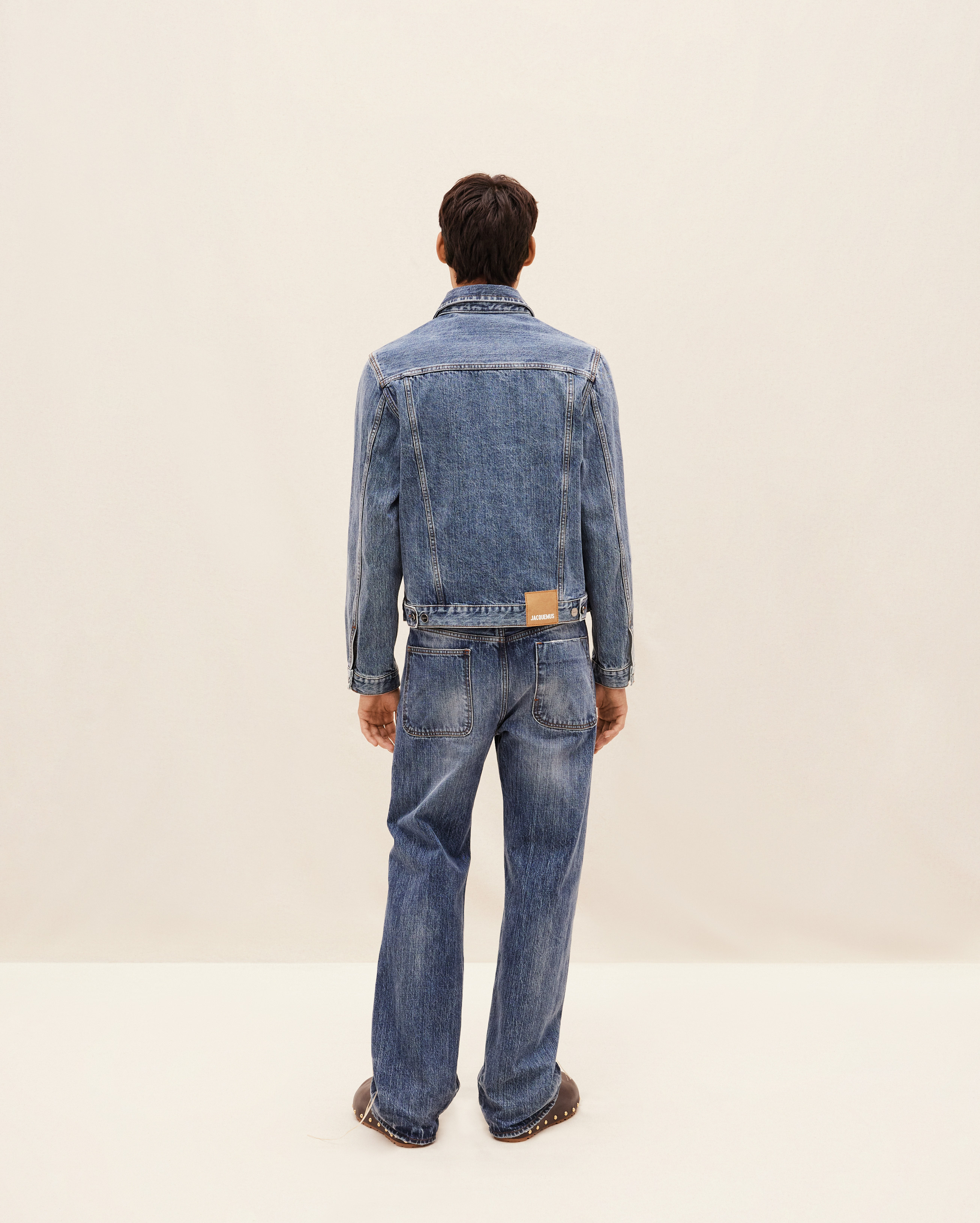 Jacquemus La Veste De Nimes Jao Denim Jacket In Blue