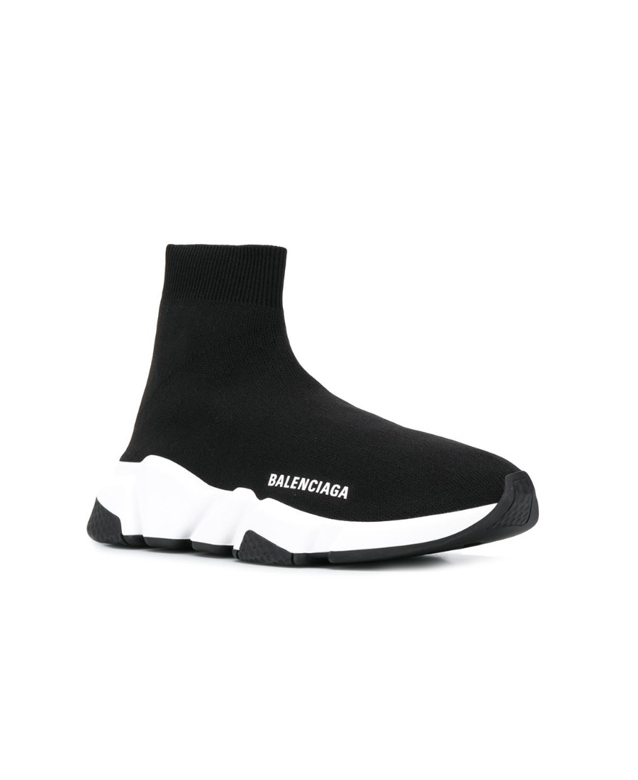 Shop Balenciaga Speed Pull-on Sneakers In Black