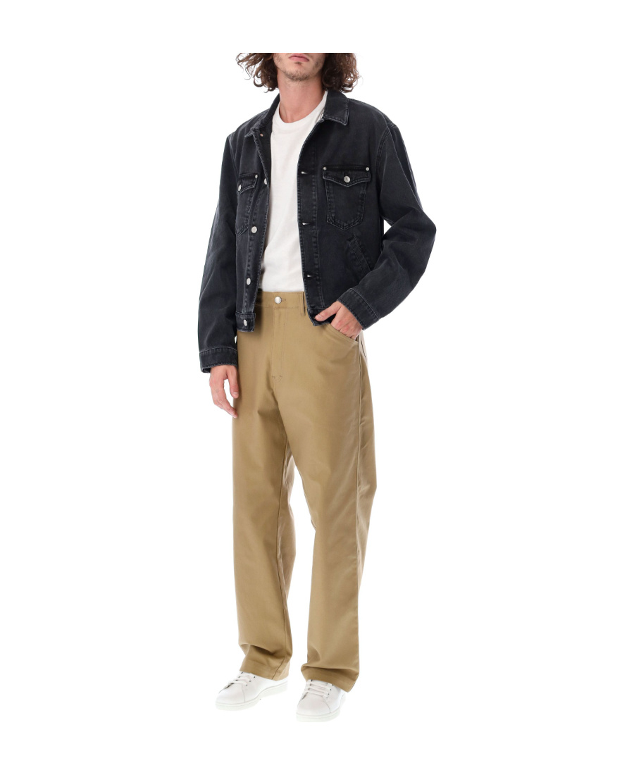 Kenzo Trucker Denim Jacket In Black