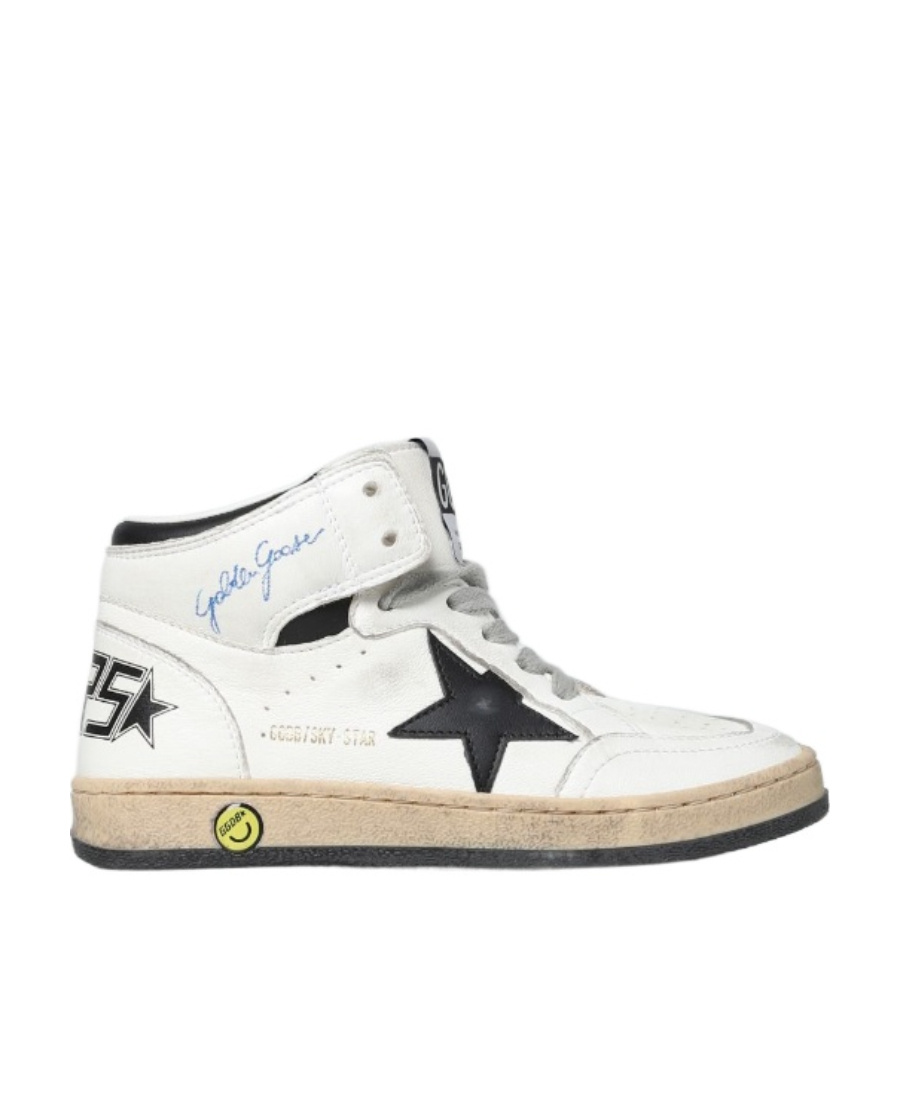 Golden Goose Star-patch Sneakers In White