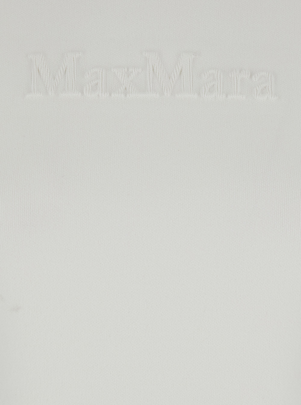 Max Mara White Viscose Blend Adelio T-shirt In White