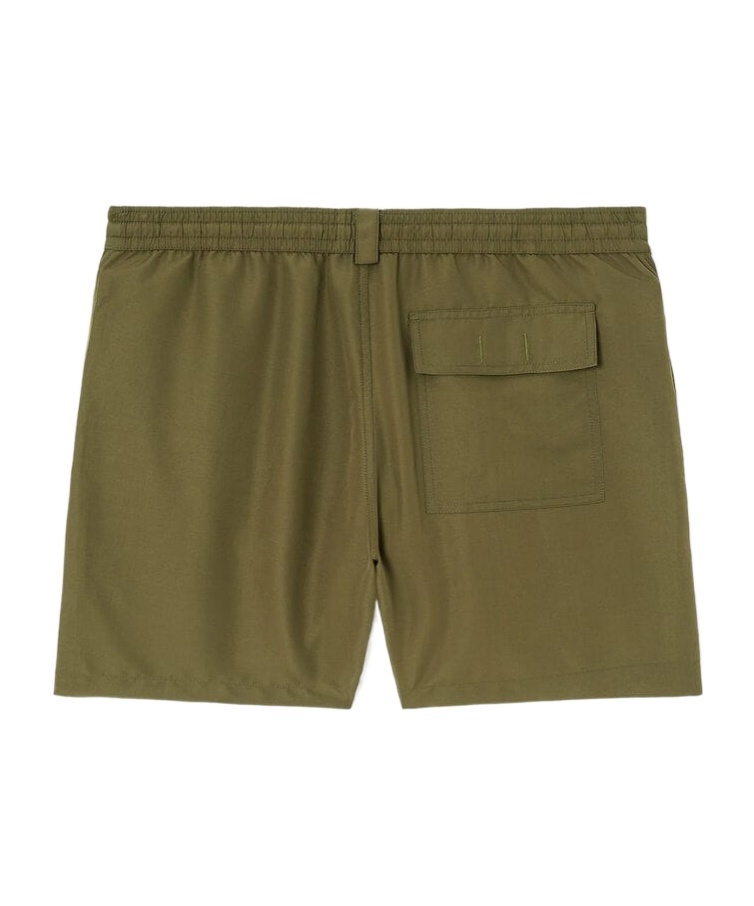 Loro Piana Bay Straight-leg Mid-length Swim Shorts In Green