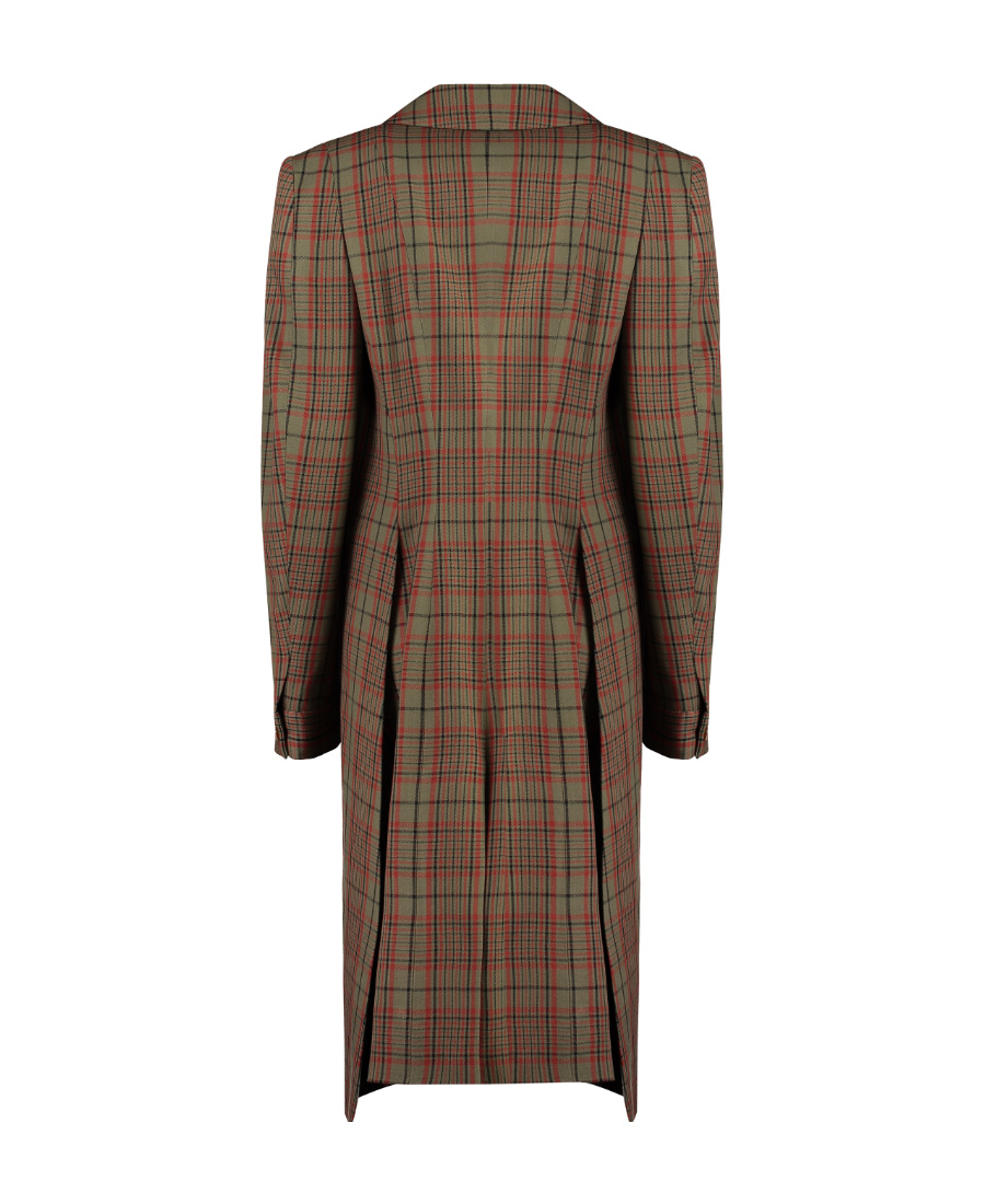 Vivienne Westwood Alien Teddy Coat Woman Brown In Wool In Brown