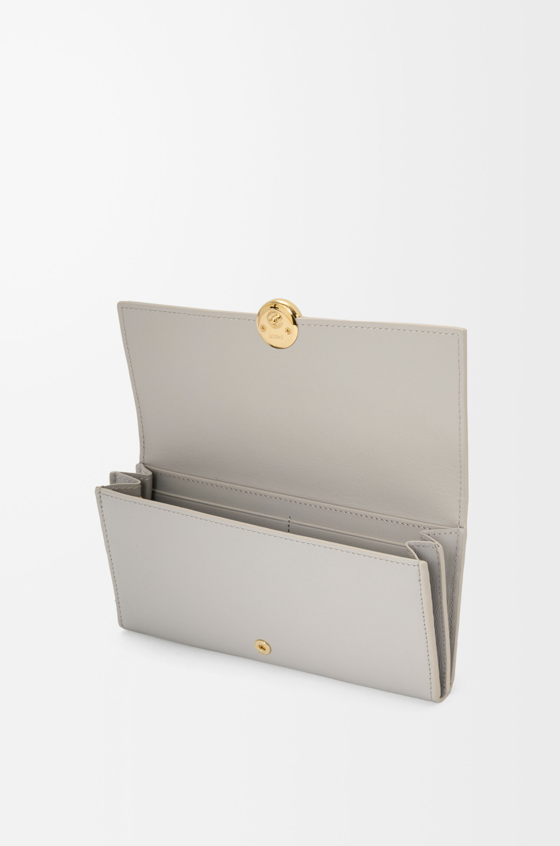 Loewe Snap Wallet In Neutral