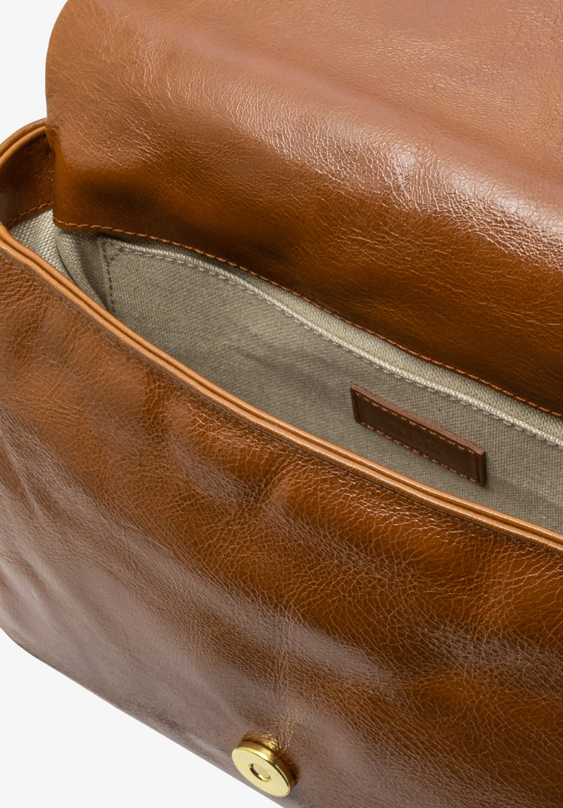 Apc Grace Soft Bag In Brown