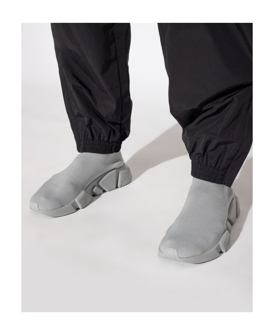 Balenciaga Speed Lt Adidas Sneakers In Gray