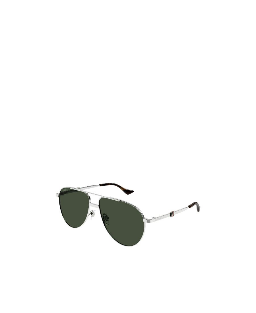 Gucci Logo-engraved Oversize-frame Sunglasses In Black