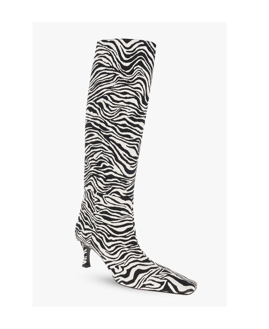Proenza Schouler Logo Boots In Black