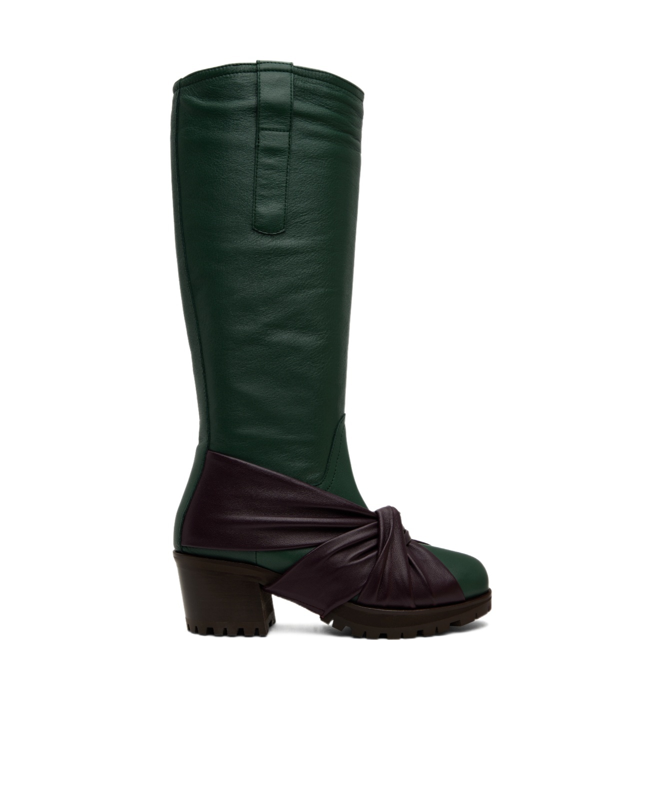 Kiko Kostadinov Stiefel Mit Knoten 65mm In Black
