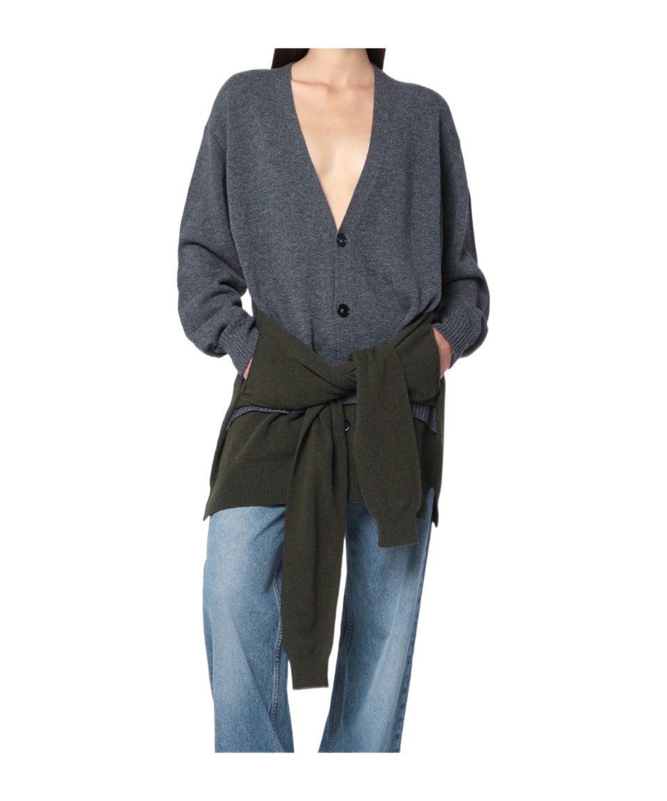 Stella Mccartney Cardigan With Crossed Sleeves