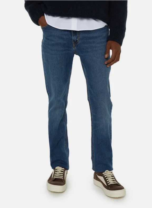 Levi's 511 Slim Cotton Jeans In Blue