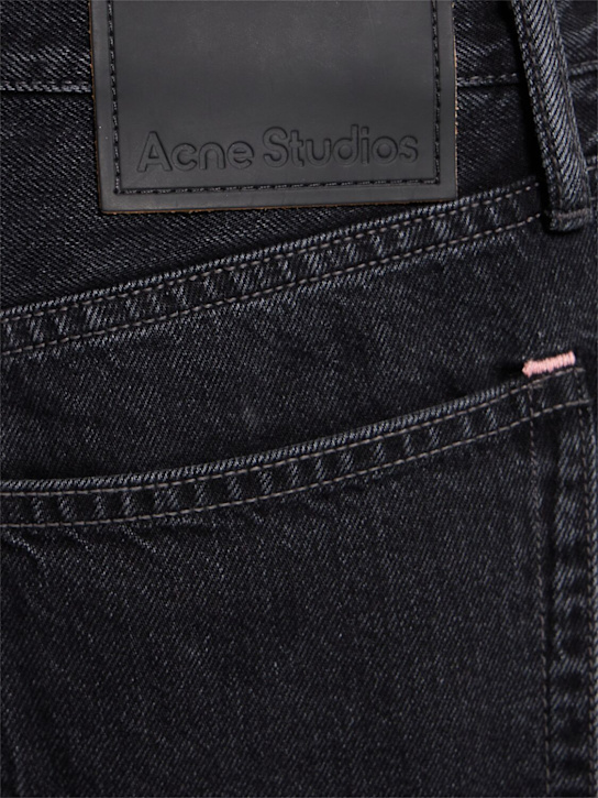 Acne Studios Belt-loop Jeans In Black