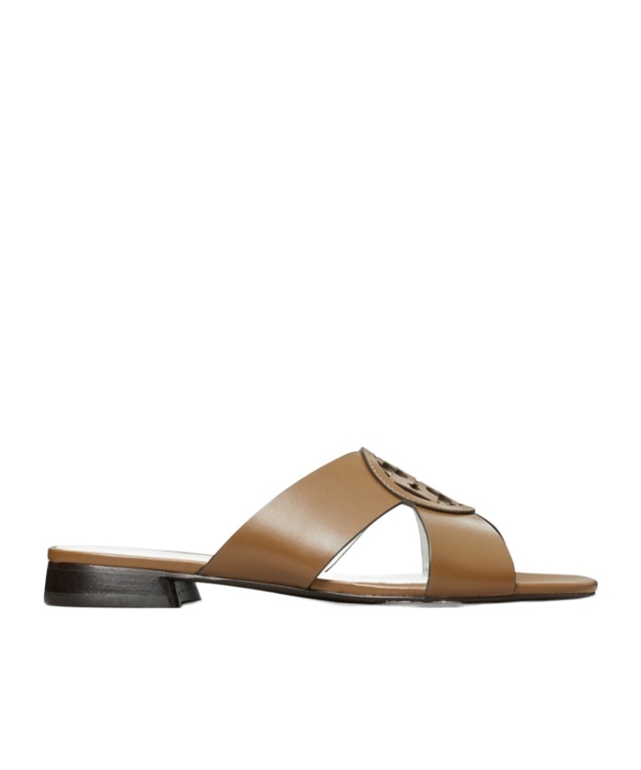 Tory Burch Miller Crisscross Sandal In Brown