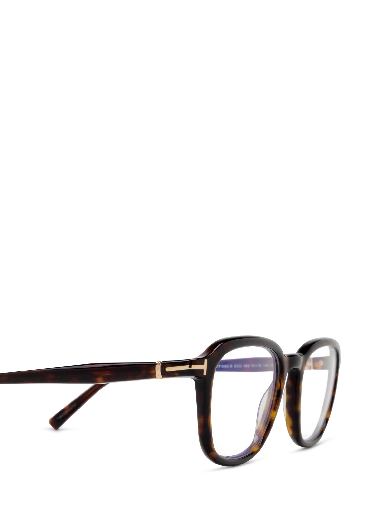 Tom Ford Eyewear Square Frame Glasses In Brown