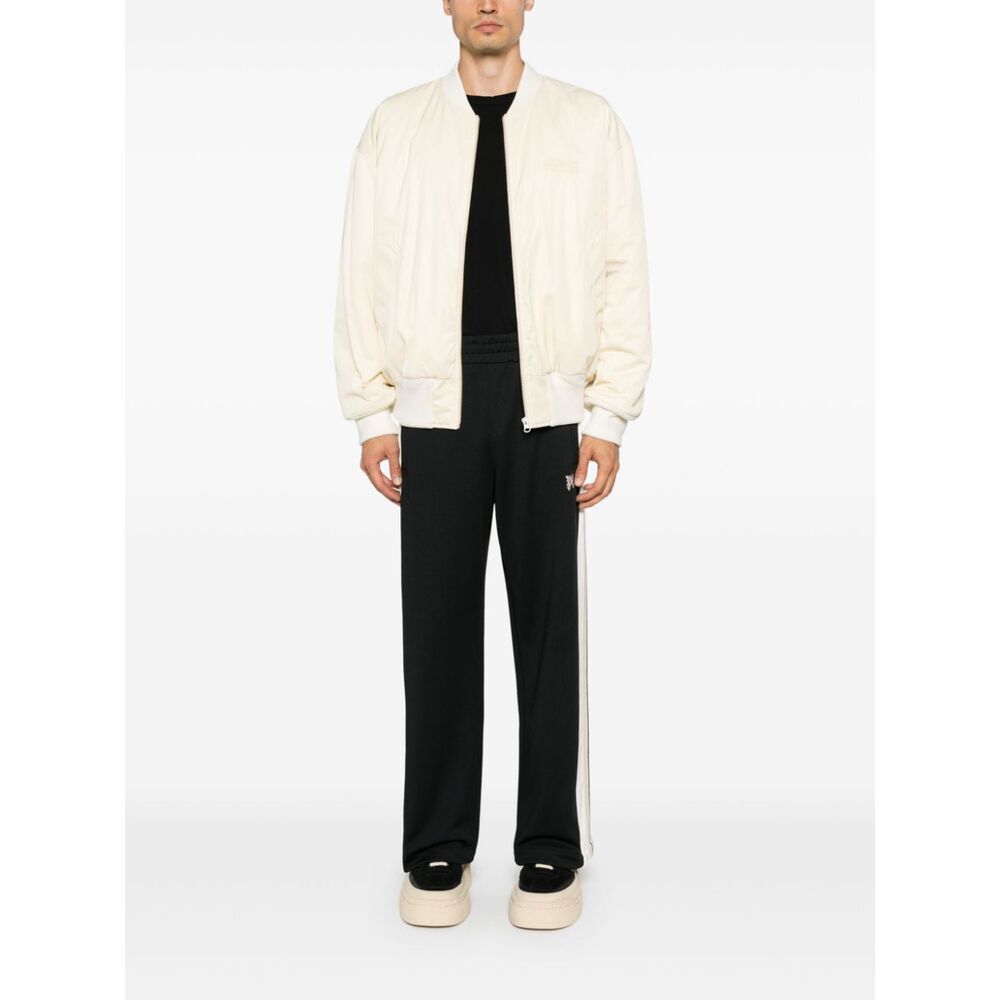 Palm Angels Elastic Waist Sweatpants In Black