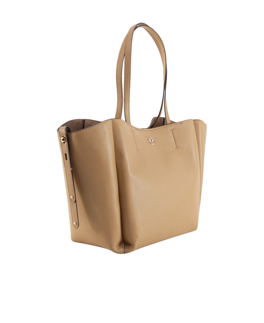 MICHAEL MICHAEL KORS FREYA LOGO PLAQUE TOTE BAG