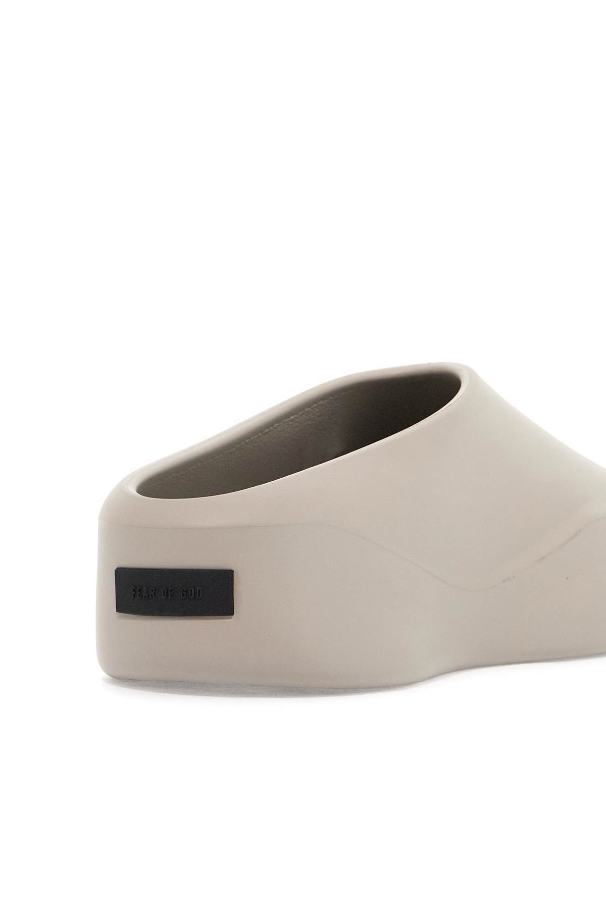 Fear Of God Logo Patch Slip-on Runner Sneakers In Brown