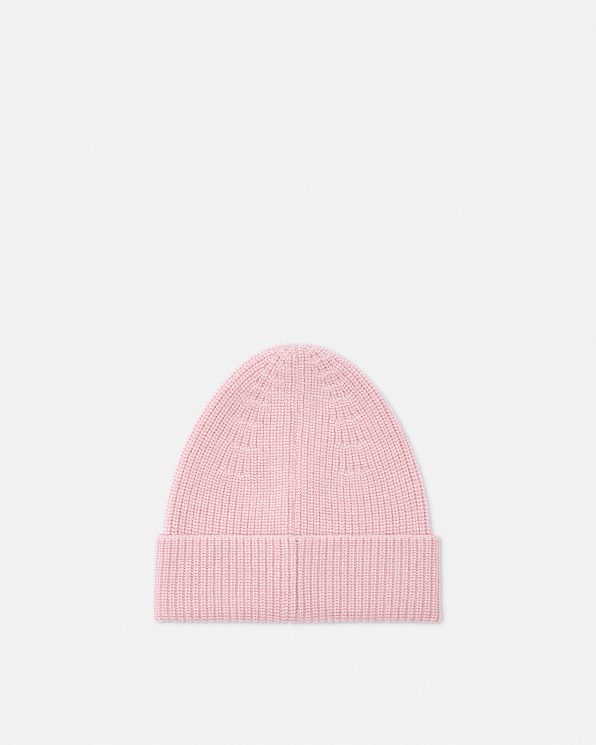 Versace Kids Logo Patch Beanie In Pink
