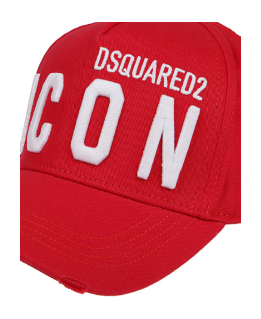 Dsquared2 Be Icon Baseball Cap In Red